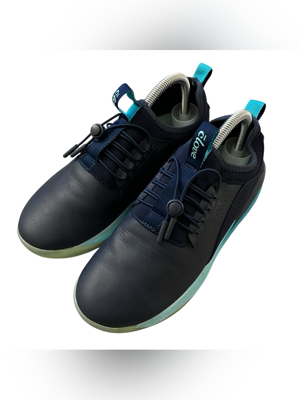 Clove Classic Sneakers Womens 9 Mens 7.5 Limited Edition Aqua Blue Nursing Shoes